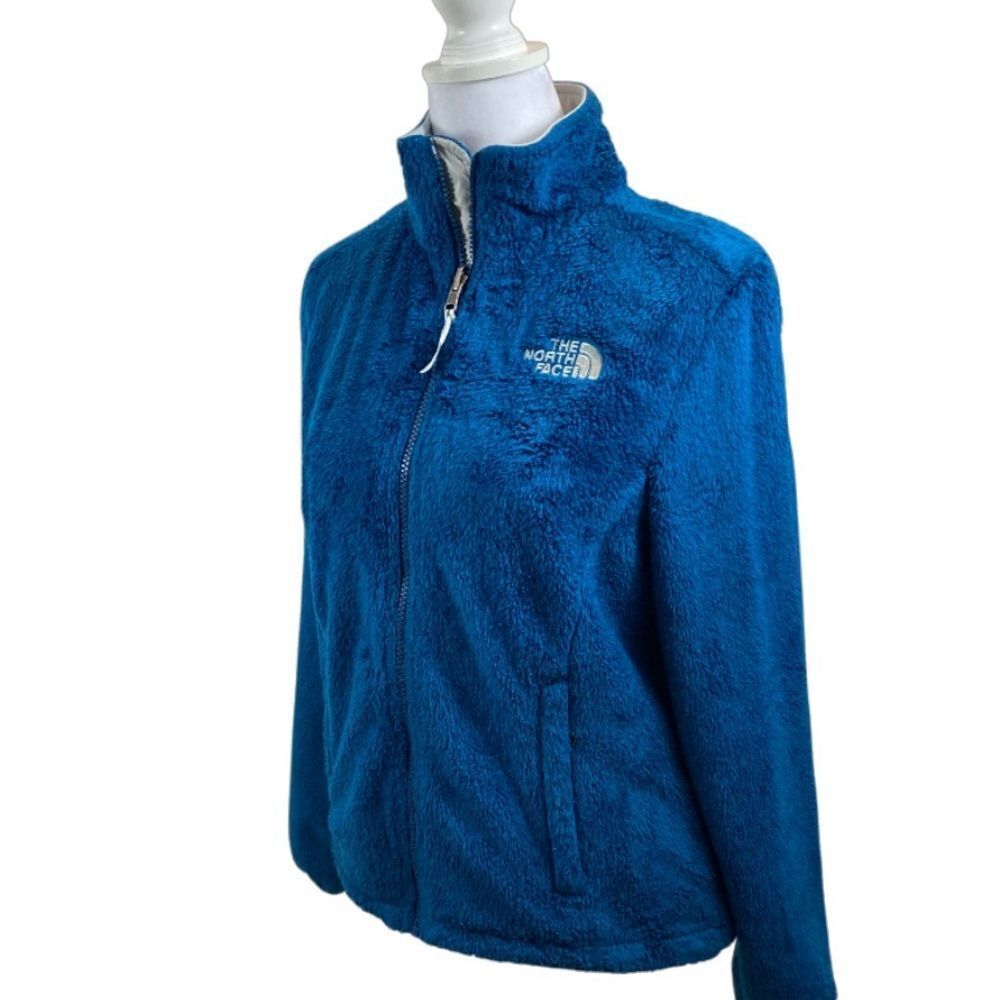 Ladies The North Face Osito‎ 2 Monterey Blue Full Zip Jacket Size Small